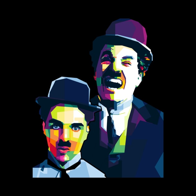 Charlie Chaplin by WPAP46