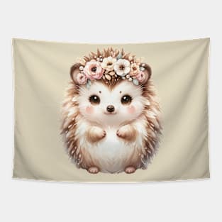 Funny Baby Porcupine Boho Babies A Watercolor Celebration Tapestry