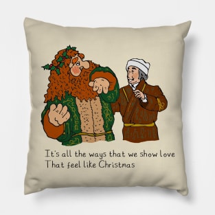 Muppet Christmas Carol - It Feels Like Christmas Pillow