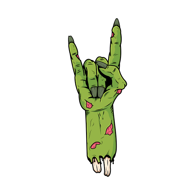 Zombie rock on by teahabe