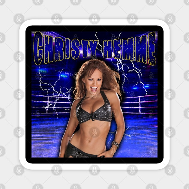 CHRISTY HEMME Magnet by Rofi Art