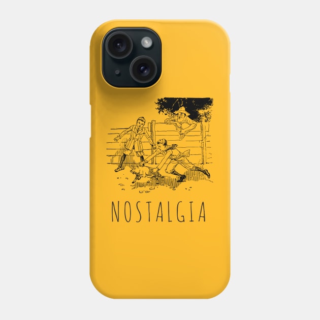 Nostalgia! Silhouette Phone Case by PopCycle