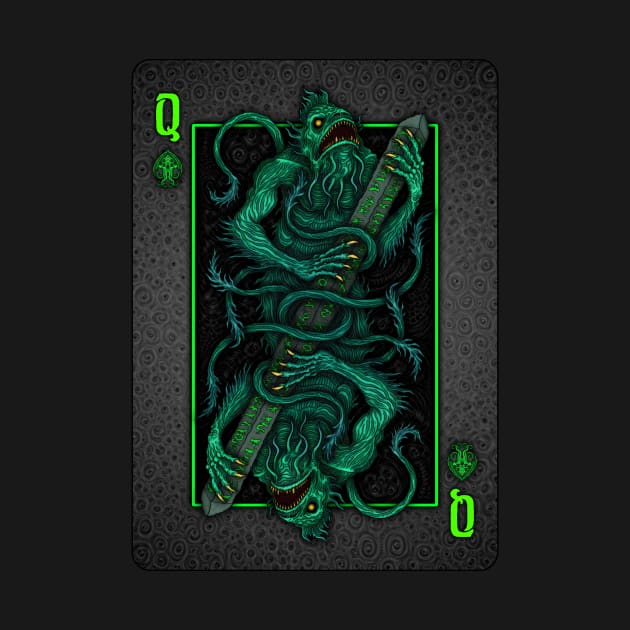 Dagon/Hydra Queen of Spades - Azhmodai 2020 by azhmodai