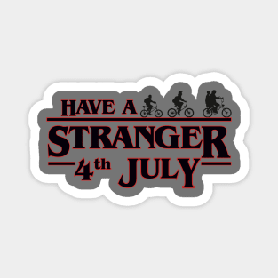 Stranger Things 4th of July Magnet