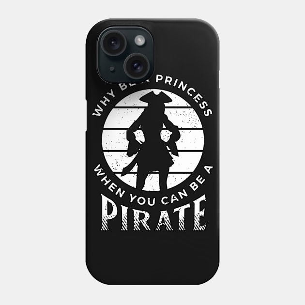 Funny Pirate Freebooter Buccaneer Caribbean Adventure Shirt Phone Case by AlleyField