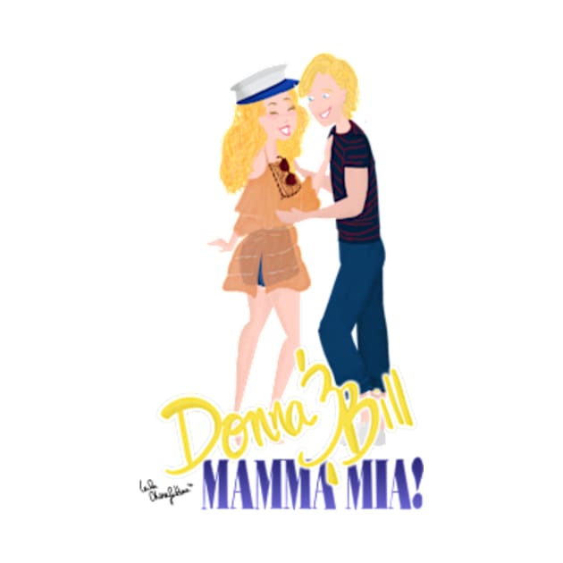 Donna and Bill Mamamia by LeilaCharaf