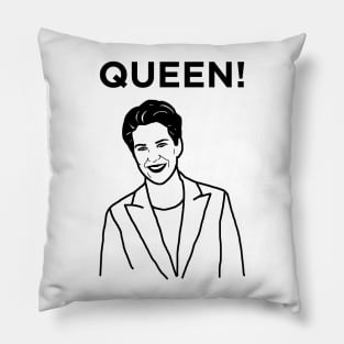 Queen Rachel Maddow Pillow