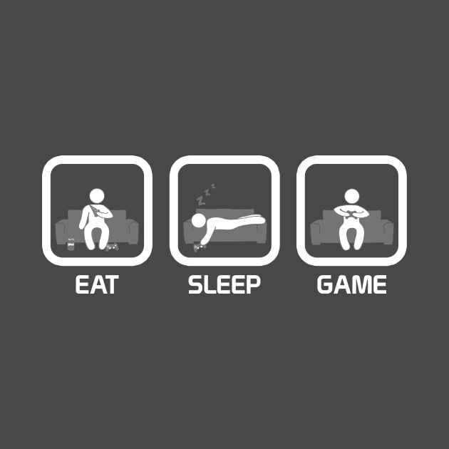 Eat, Sleep, Game (Console) by TheHookshot