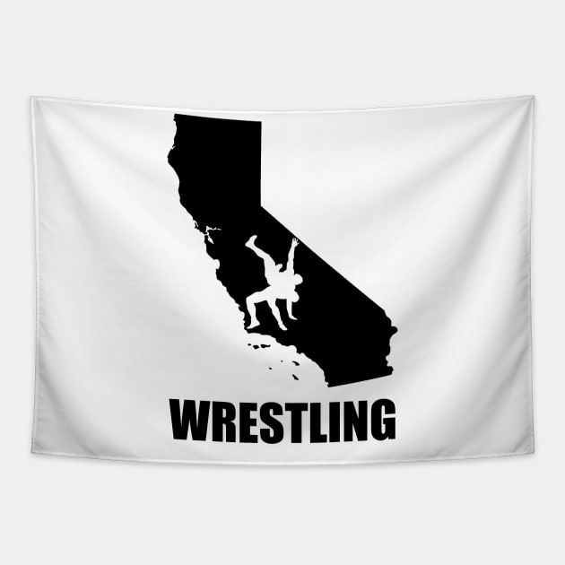 California Wrestling Tapestry by Ruiz Combat Grappling