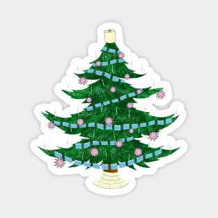 Christmas 2020: decorating the corona tree Magnet