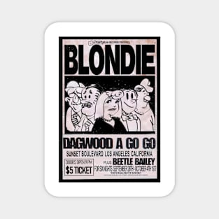 Blondie shirt Magnet