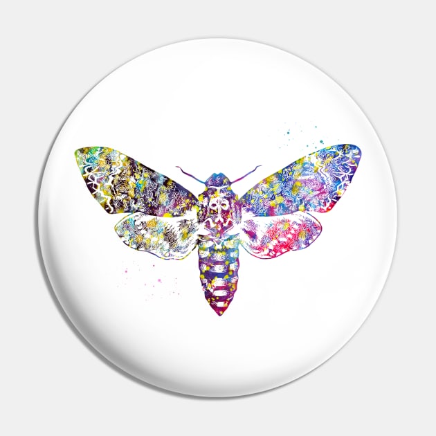 Moth Pin by erzebeth