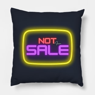 Not for Sale Pillow