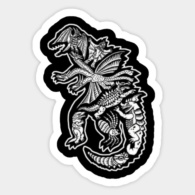 Godzilla 1 Godzilla Sticker Teepublic Au
