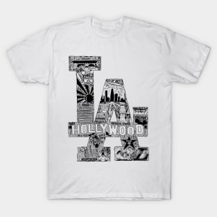 LA California T-shirt for Sale by andrijap93, Redbubble