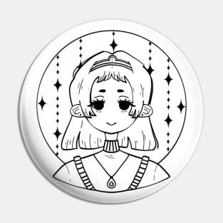 Libra girl - zodiac sign Pin