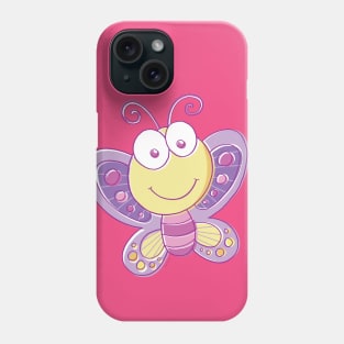 Cute Cartoon Butterfly Phone Case