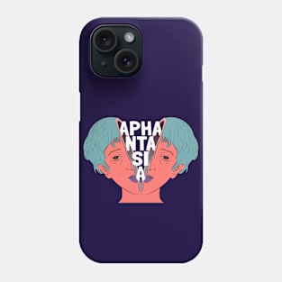 Split Head - Aphantasia, Aphant, Surreal Aphantastic Phone Case