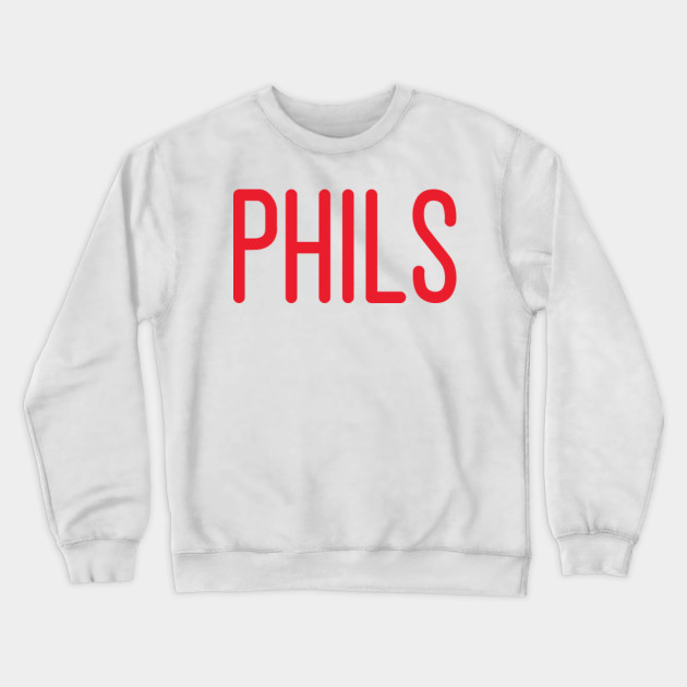 phillies crewneck sweatshirt