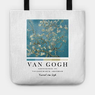 Vincent Van Gogh Almond Blossom, Famous Painting, Exhibition Wall Art Tote