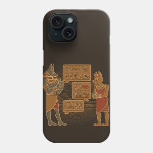 Hieroglyph Chat App by Tobe Fonseca Phone Case