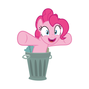 Pinkie Pie in the trash 2 T-Shirt