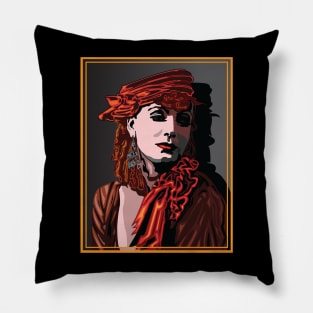 GRETA GARBO SWEDISH AMERICAN SCREEN ACTRESS Pillow