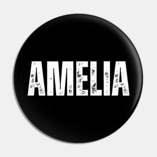 Amelia Name Gift Birthday Holiday Anniversary Pin