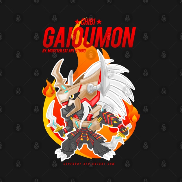 digimon chibi gaioumon by DeeMON