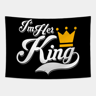 i´m her King Tapestry