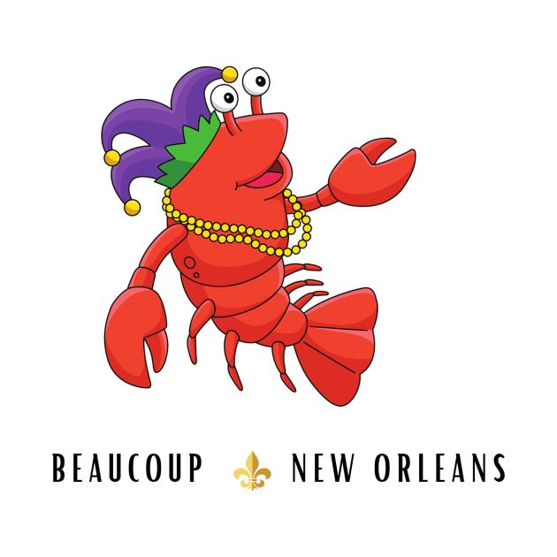 Beaucoup New Orleans Crawfish by Ariee