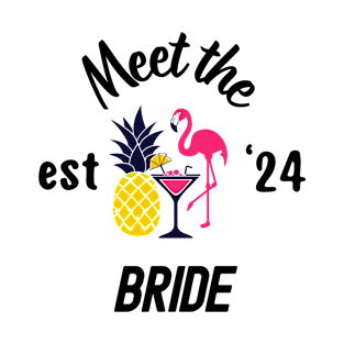 Meet the Bride, bachelorette party T-Shirt