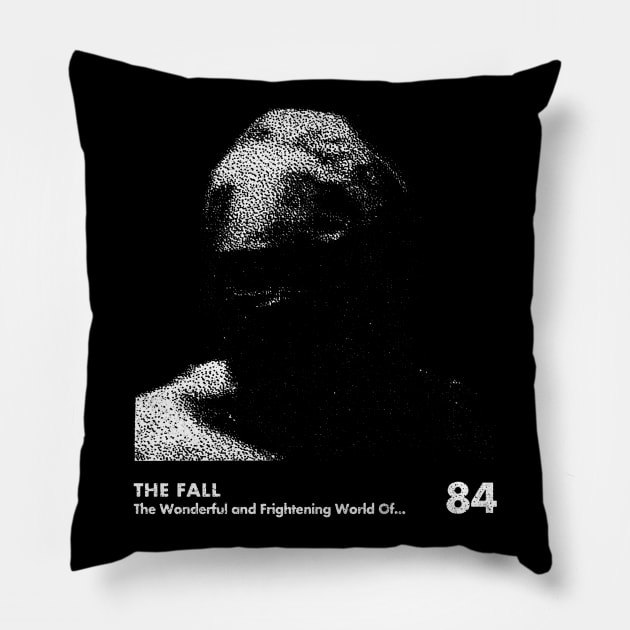 The Fall / Minimalist Graphic Artwork Design Pillow by saudade