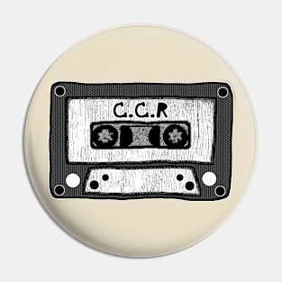 ccr cassette black and white Pin