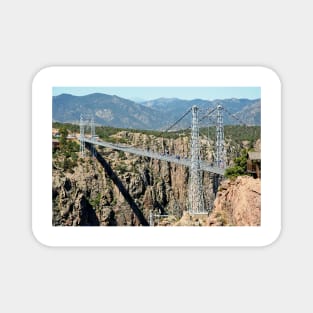 Royal Gorge Bridge in Summer Magnet