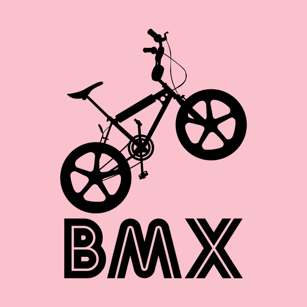 BMX Silhouette (Black) by Paulychilds