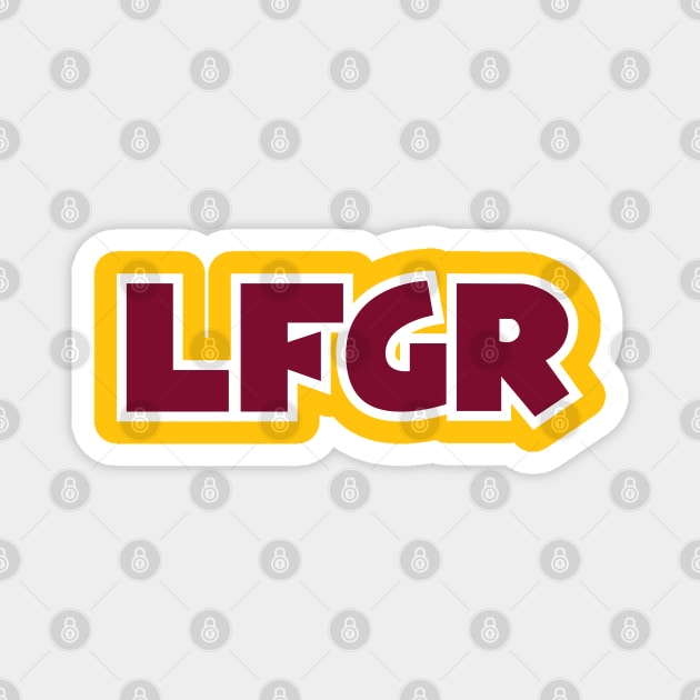 LFGR - Yellow Magnet by KFig21