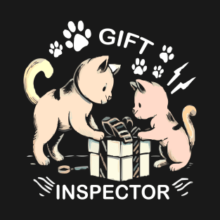 Gift inspector funny cat shirt T-Shirt