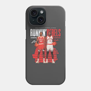 Stacey Augmon and Larry Johnson UNLV Phone Case