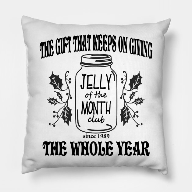 Jelly of the Month Club Pillow by CreatingChaos