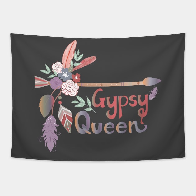 Gypsy Queen arrow Tapestry by SweetCoolVibes