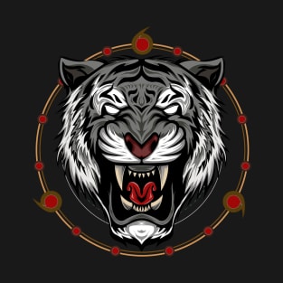 Angry Tiger with sacred symbol T-Shirt