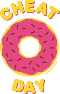 Cheat Day (Pink Donut) Magnet