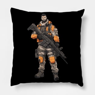 Tactical Armored Soldier Pillow