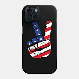 Peace Signs USA Phone Case