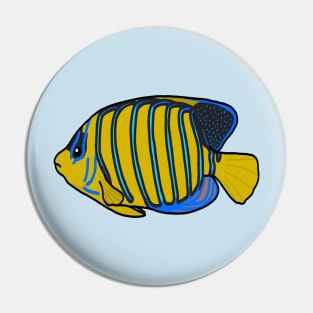Royal Angelfish Pin