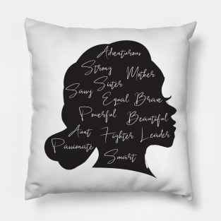 Woman empowerment design Pillow