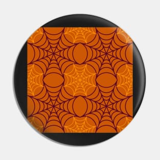 Spooky Spiderweb Pin