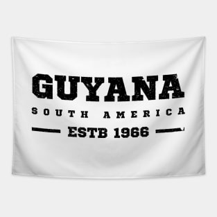 Guyana Estb 1966 South America Tapestry