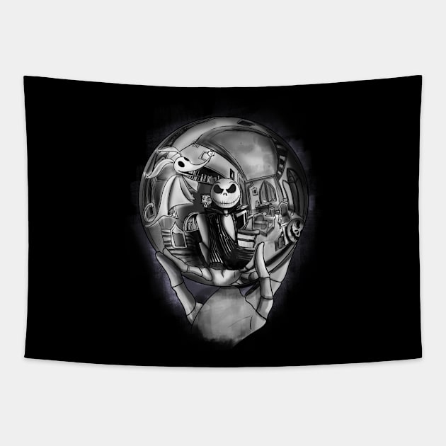 Escher Nightmare Tapestry by Fan.Fabio_TEE